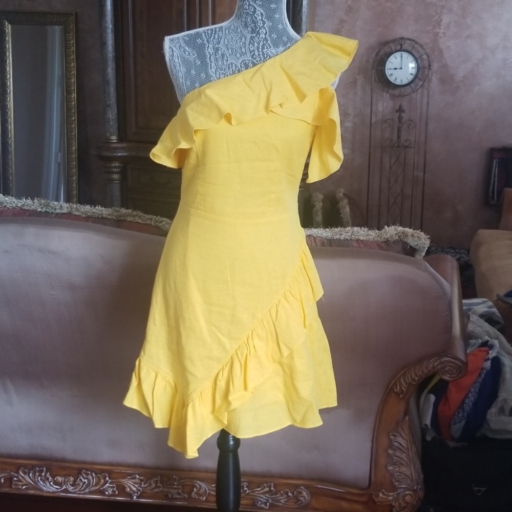 A new day linen dress
